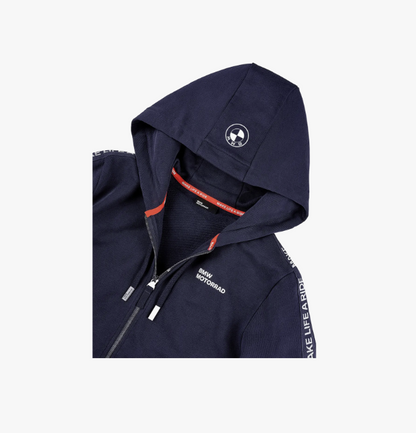 Felpa con cappuccio make life a ride Bmw