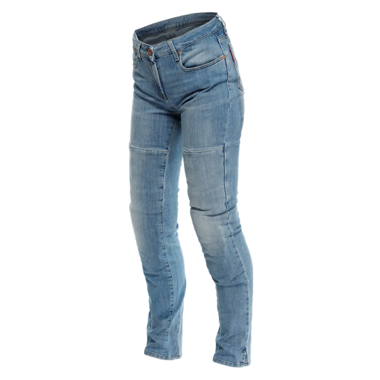 Jeans denim stone slim lady Dainese