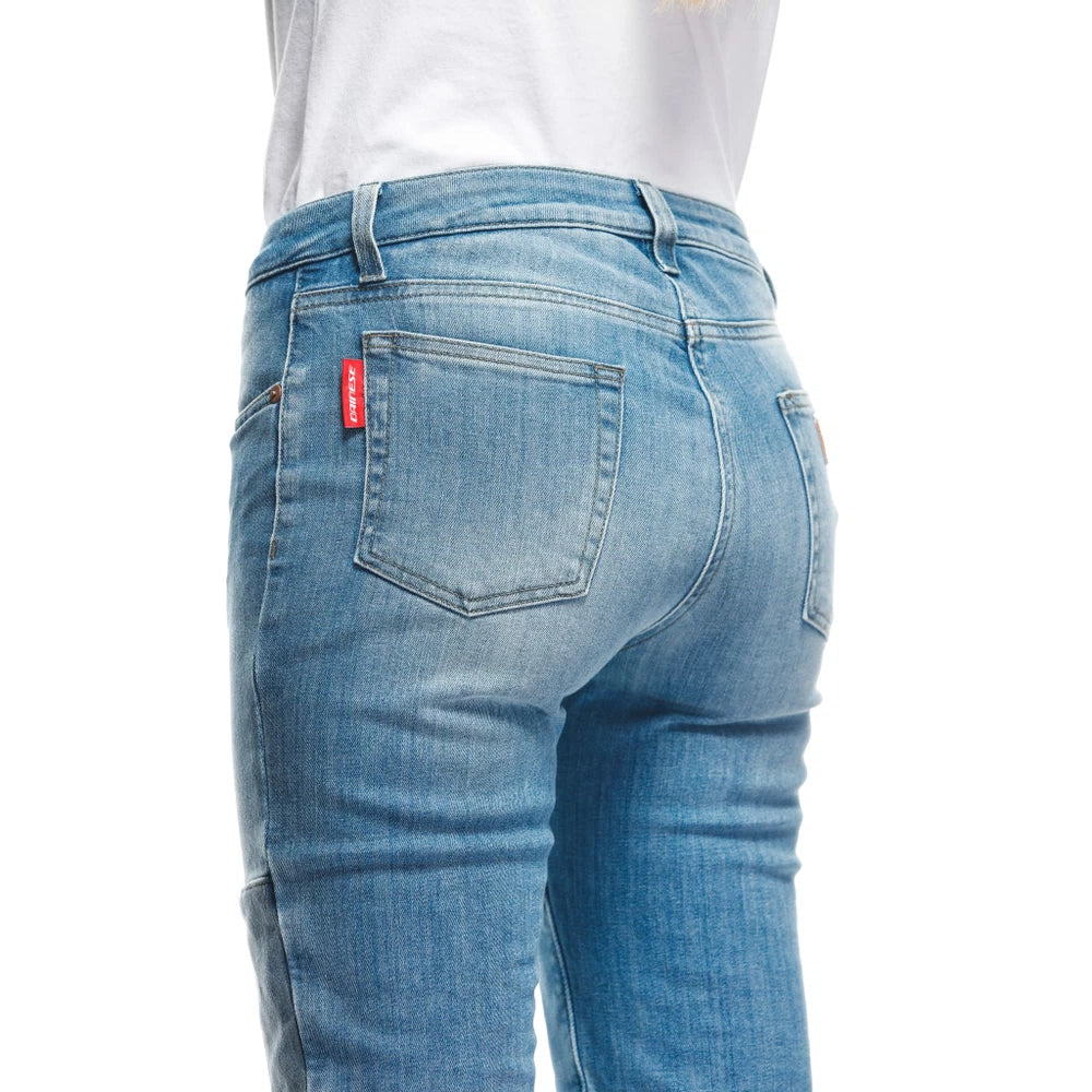 Jeans denim stone slim lady Dainese
